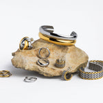 Waterproof Chunky Two-Tone Bracelet Brenda Grands Jewelry