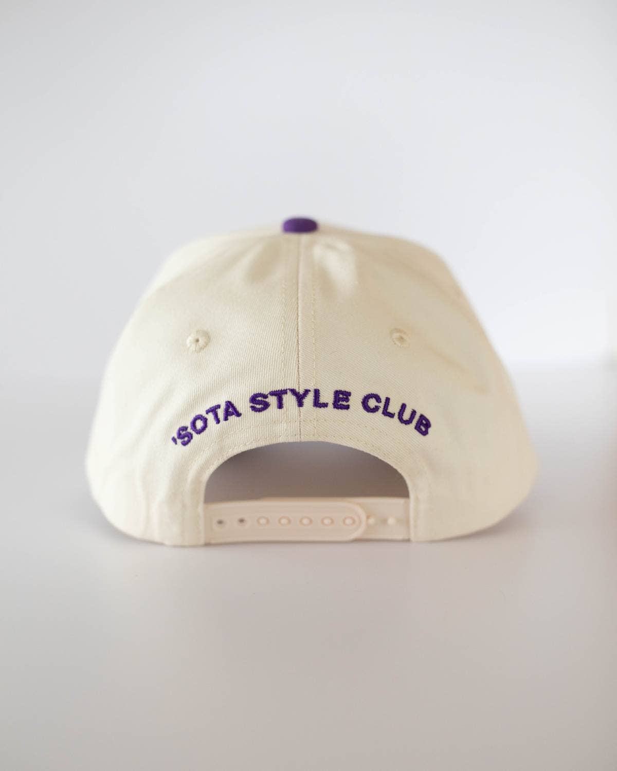 VIKES Minnesota Vikings Trucker Hat - Purple & Cream 'Sota Style Club