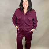Port Tru Side Wide Leg Pant