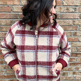 Red Anniston Reversible Jacket