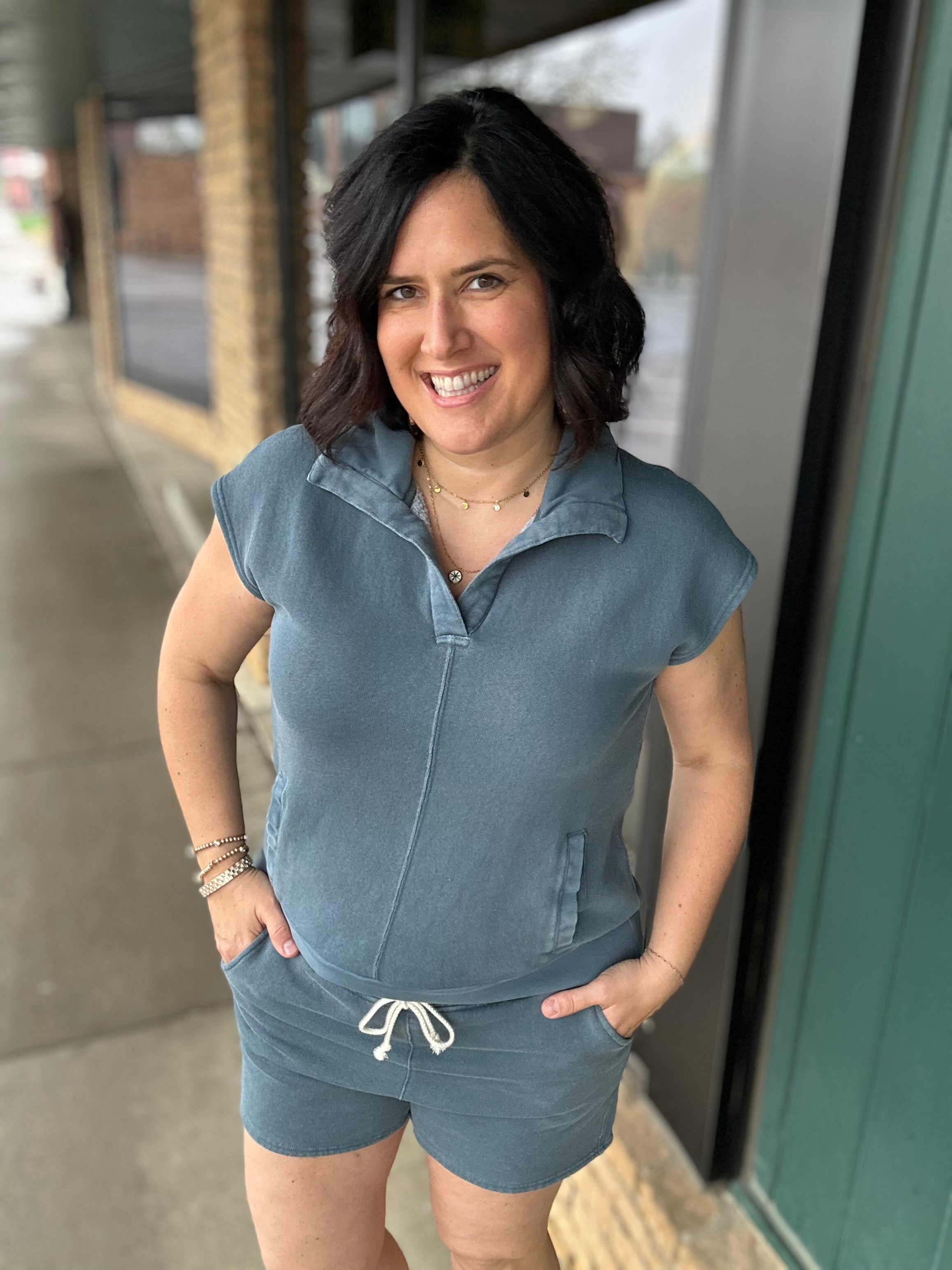 Blue Mirage Olson Top Top - Sweatshirt THREAD & SUPPLY