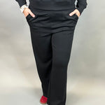Black Doris Pants Bottom- Pants THREAD & SUPPLY