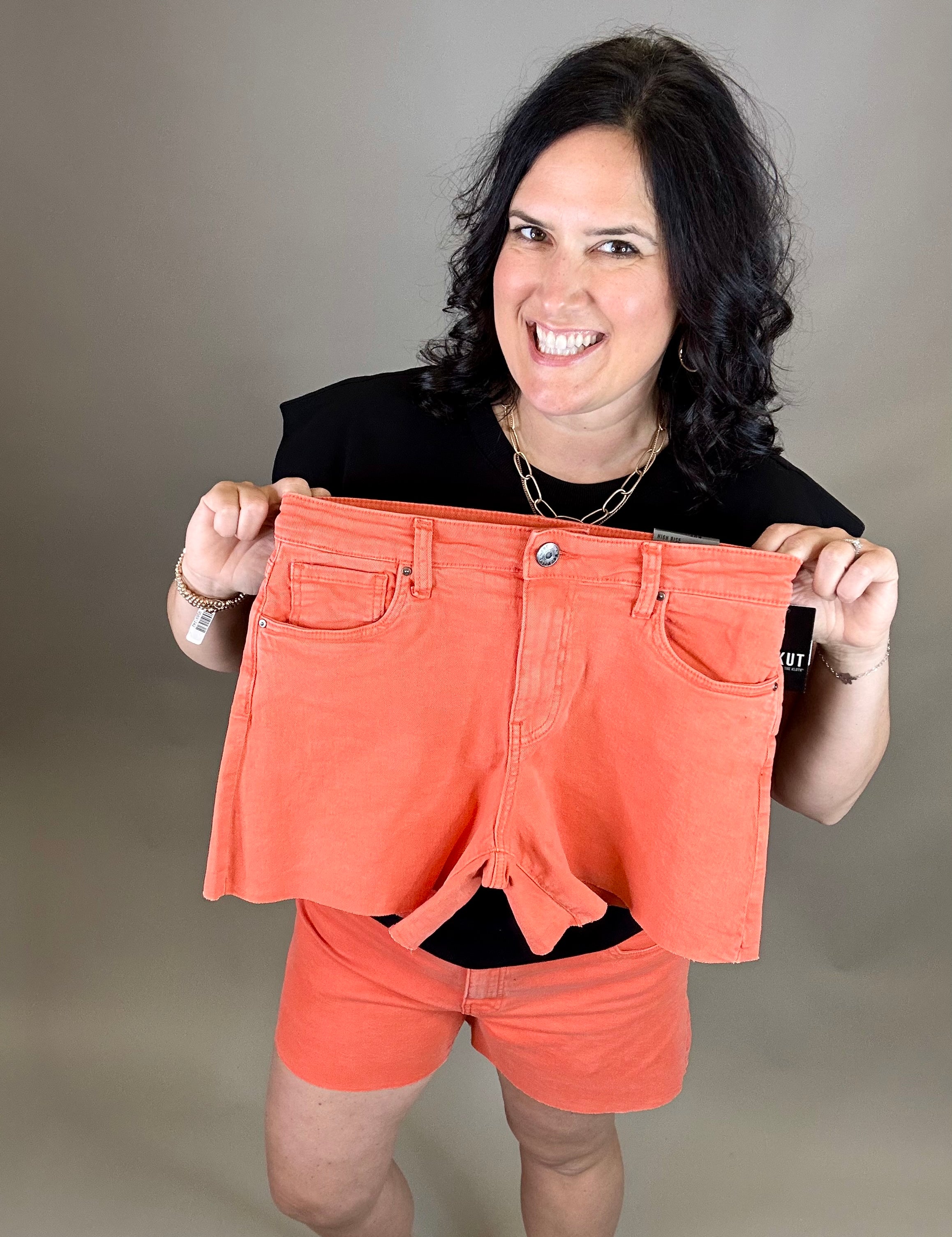 Tangerine Jane Long Short Bottoms - Shorts KUT FROM THE KLOTH