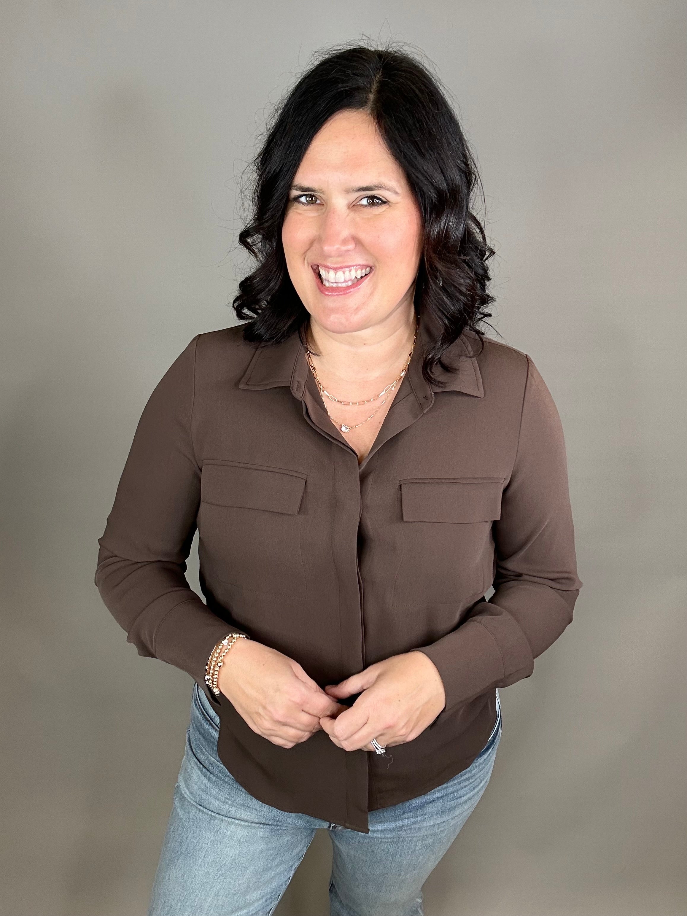 Fudge Janessa Shirt Tops - Button Ups THREAD & SUPPLY