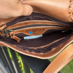 Half Moon Tan Rustic (Bed Stu) Bags- Purses BED STU