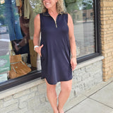 Jet Black Harbour Dress Dresses DEAR SCARLETT