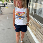 Make America Cowboy Again Tank Tops- Tees HRTandLUV