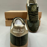 Back 70 Ghost Velvet Olive Gold W26 Sneaker