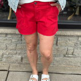 Jane High Rise Tomato Short Bottoms - Shorts KUT FROM THE KLOTH