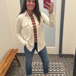 Heather Oatmeal Cassian Shirt Tops - Button Ups THREAD & SUPPLY