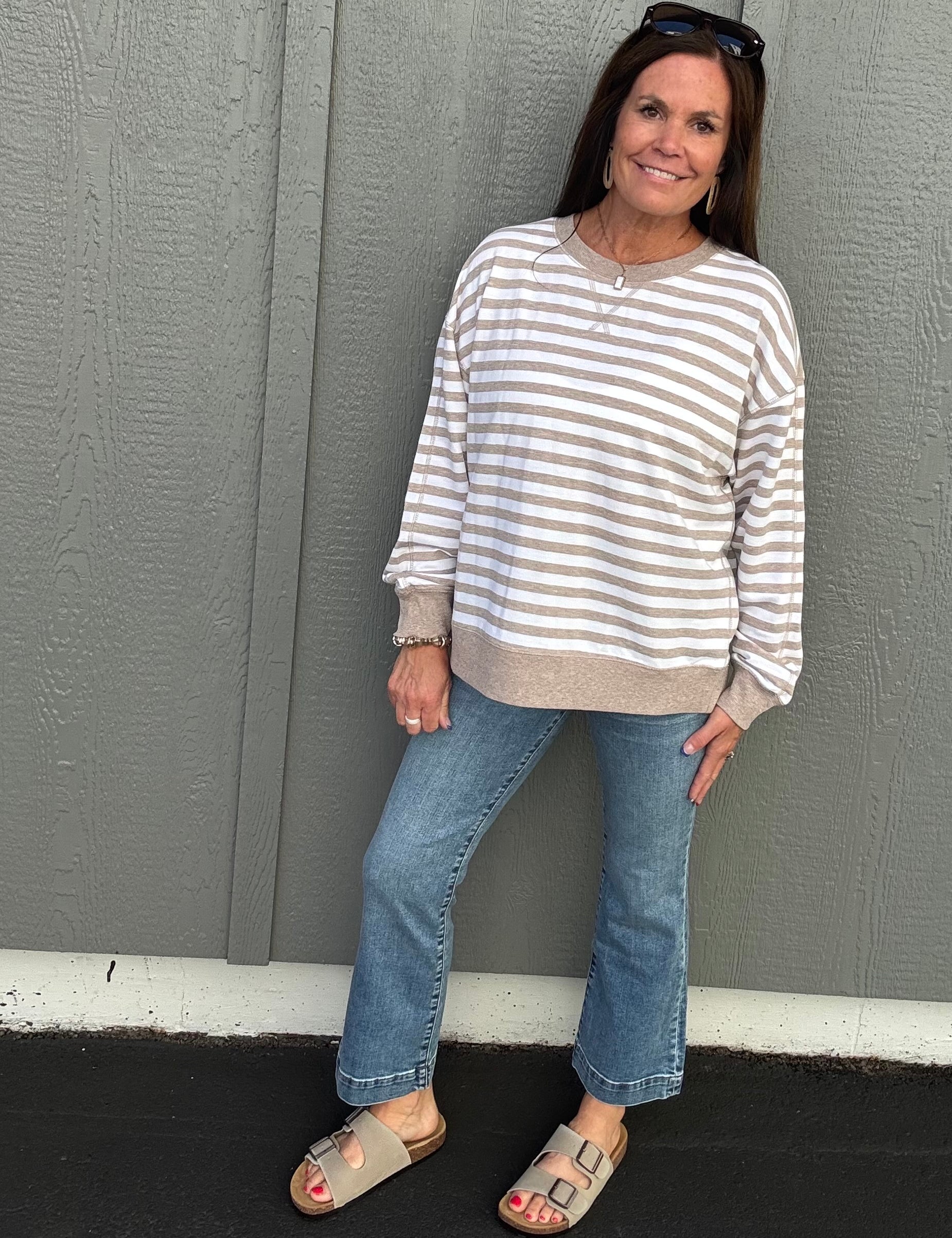 Heather Ash Everyday Sweatshirt Top - Sweatshirt Z Supply
