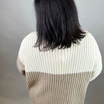 Color Block Open Cardigan Tops- Cardigans EE:SOME