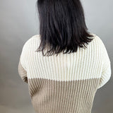 Color Block Open Cardigan Tops- Cardigans EE:SOME