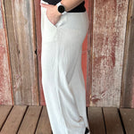 Linen Wide Leg Trousers Bottom- Pants HEM & THREAD