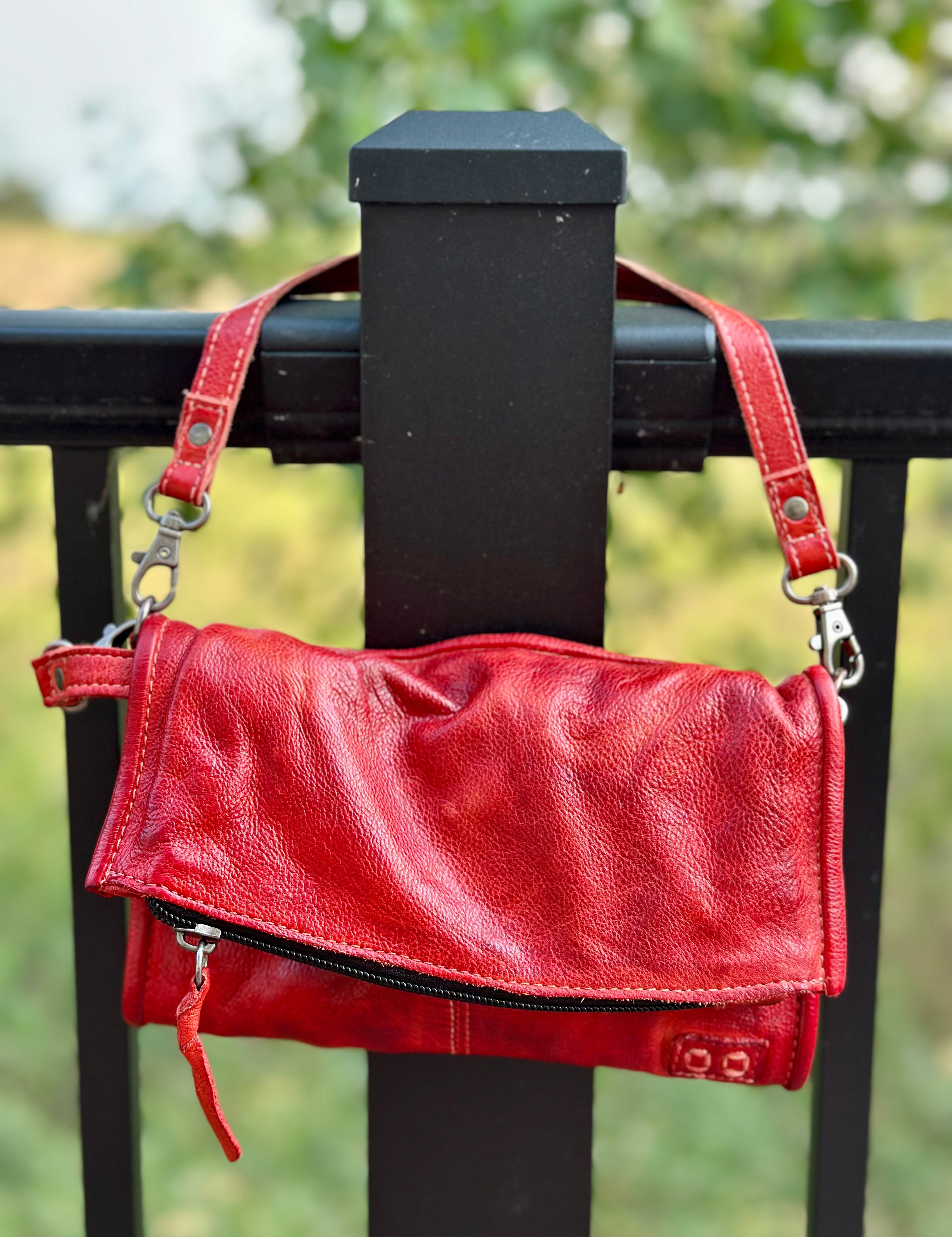 Indie Red Dip Dye Amina Bed Stu Bags- Purses BED STU INDIE RED DIP DYE