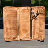 Bed|Stü Canton Wallet in Tan Rustic