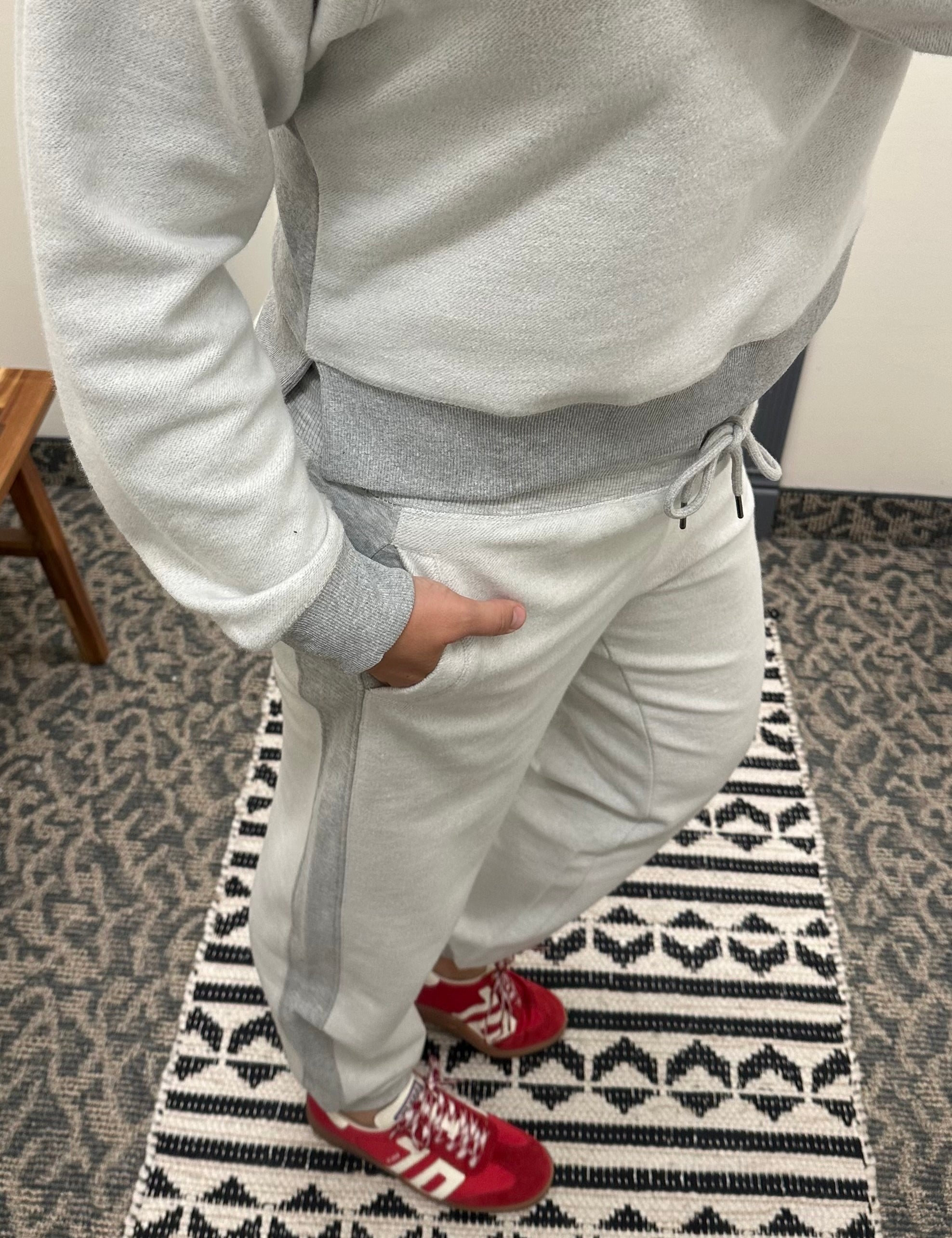 Heather Grey Helen Sweatpants Bottoms- Joggers THREAD & SUPPLY