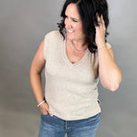 Tan Misty Top Tops- Blouses THREAD & SUPPLY