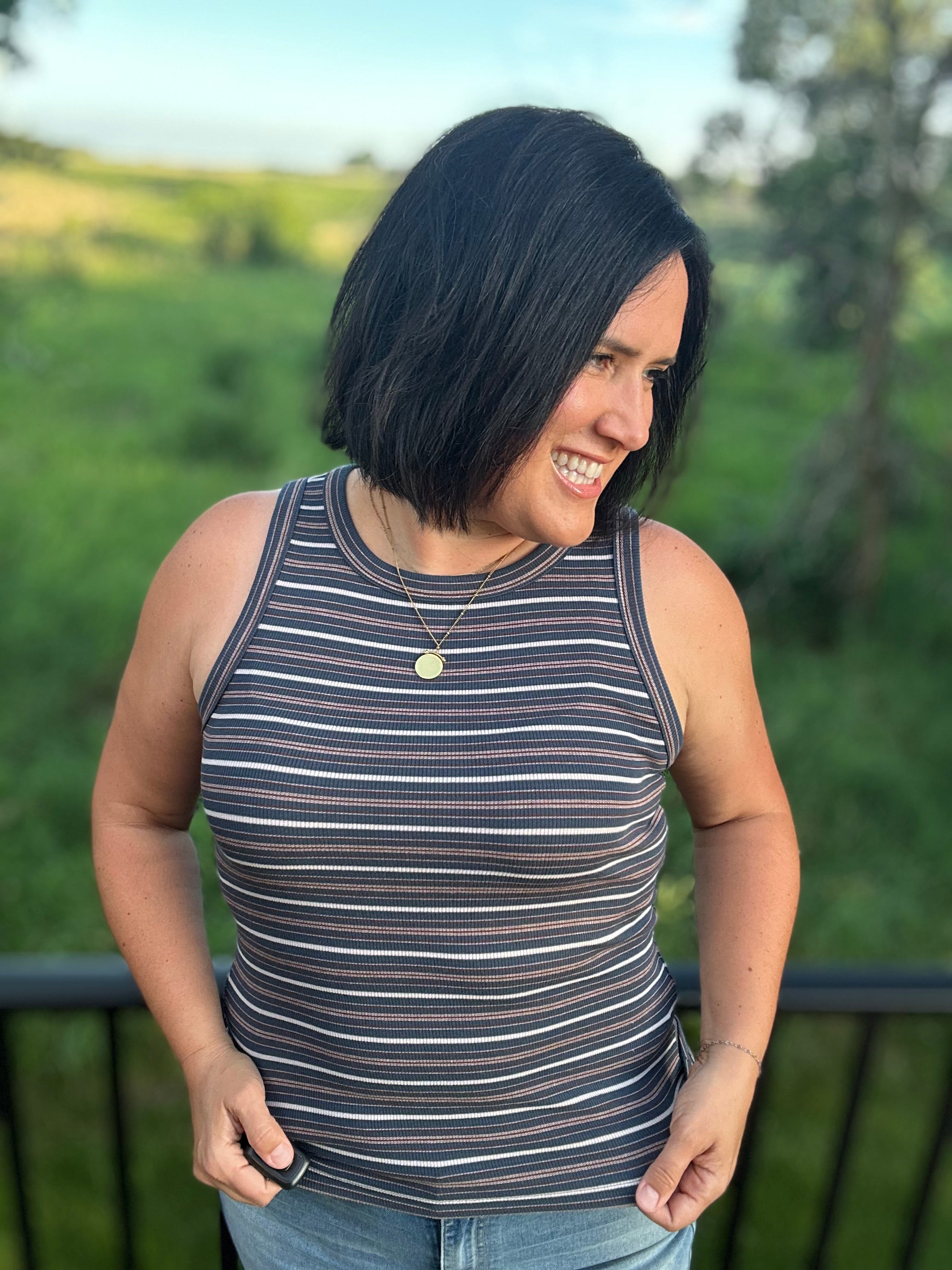 Multi Stripe Edlin Tank Tops- Tanks THREAD & SUPPLY