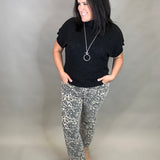 Tan/Brown Kelsey High Rise Ankle Flare Bottom- Pants KUT FROM THE KLOTH