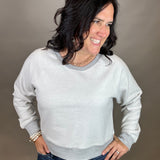 Heather Grey Helen Sweatshirt