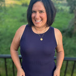 Evening Blue Edlin Tank Tops- Tanks THREAD & SUPPLY