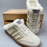 EASTER FL - Butter Gold Backless Sneaker Shoes - Sneaker Back 70