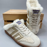 EASTER FL - Butter Gold Backless Sneaker Shoes - Sneaker Back 70