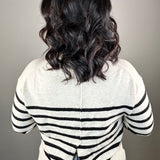 Parley Oatmeal Black Stripe Sweater Top - Sweater VELVET HEART