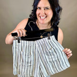 White Black Jane Shorts Bottoms - Shorts THREAD & SUPPLY