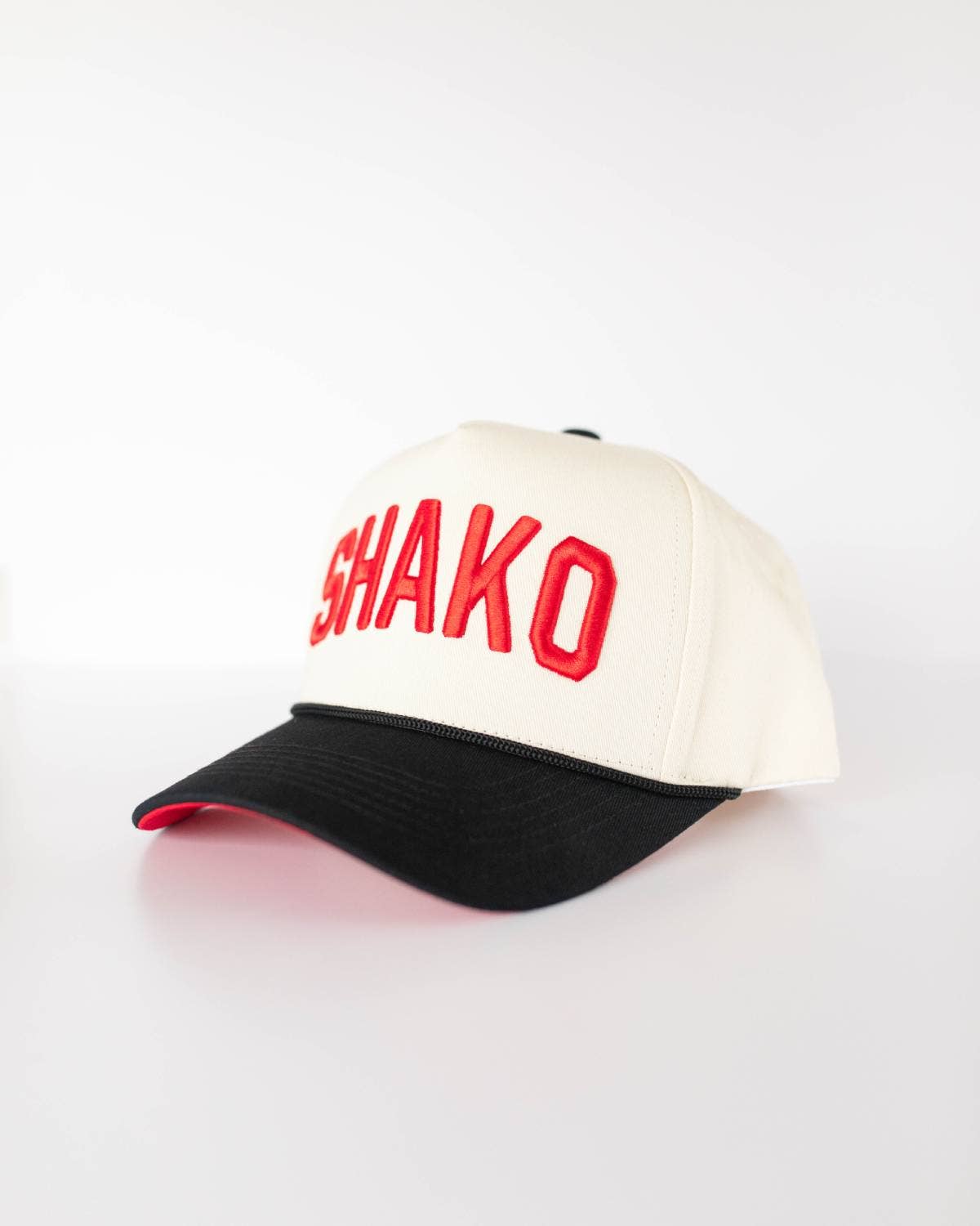 SHAKO Shakopee MN Trucker Hat - Red, Black, & Cream 'Sota Style Club