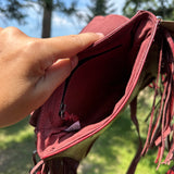 Cherry Lacquer Hidden Bag