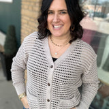 Tan Harriet Cardigan Tops- Cardigans FLAG AND ANTHEM