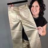 Gold Coated Charlotte Bottoms - Pants KUT FROM THE KLOTH