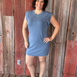 Washed Blue Avelin Dress Dresses THREAD & SUPPLY