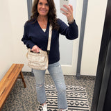 Blue Nights Cornelia Sweater Top - Sweater THREAD & SUPPLY