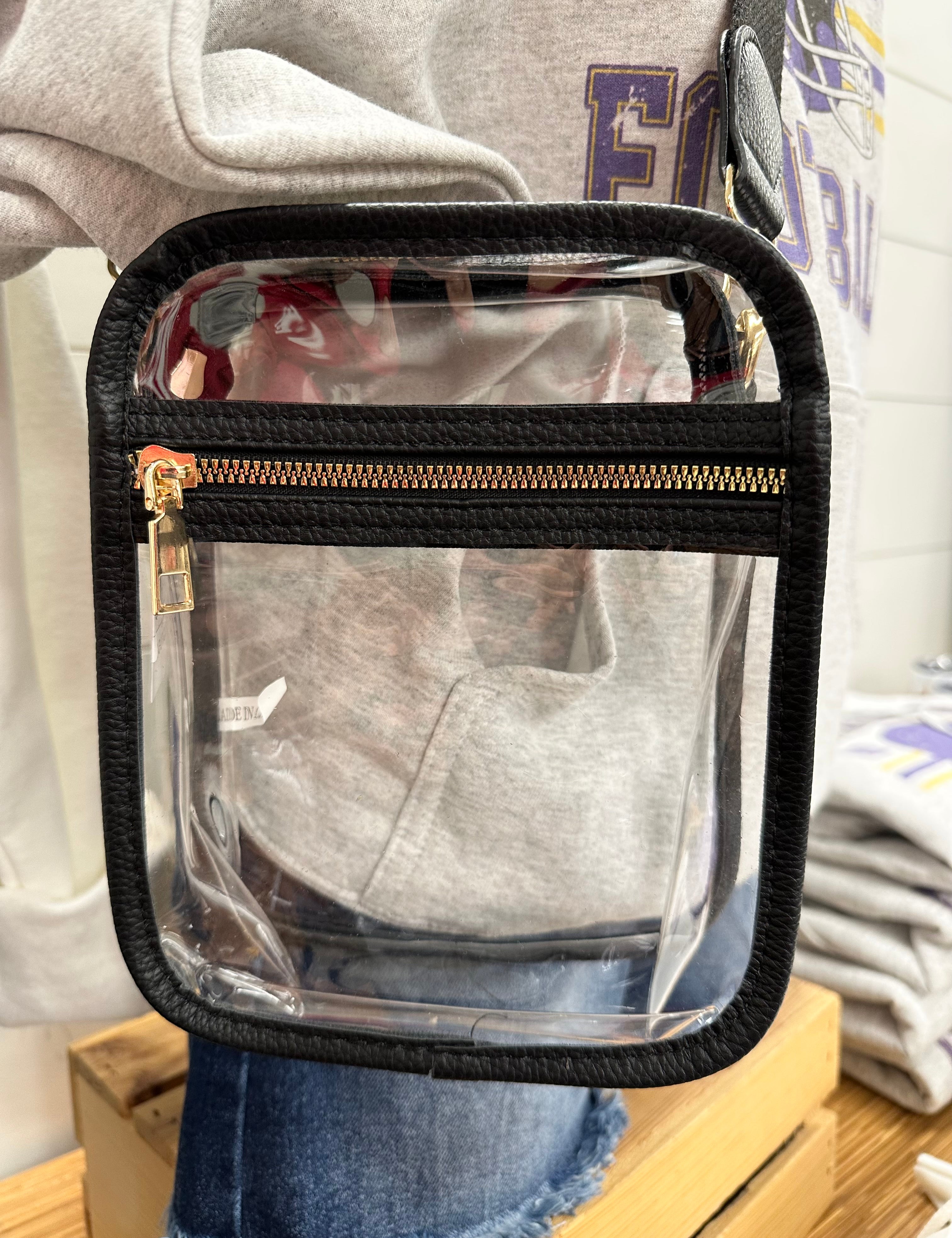 Clear Crossbody Mini Bag Bags- Purses HANA