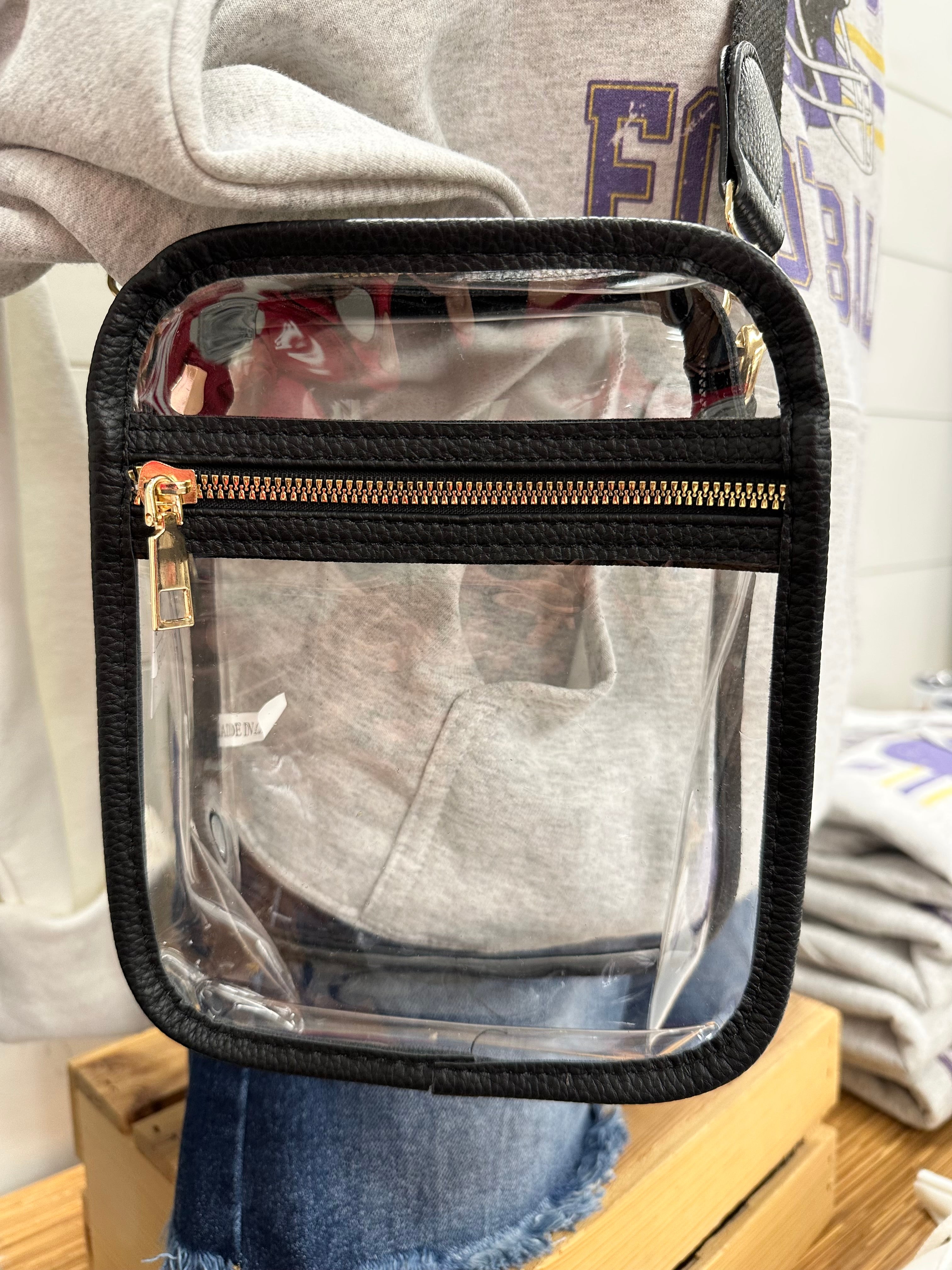 Clear Crossbody Mini Bag Bags- Purses HANA