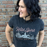 Charcoal Wild Spirit Tee