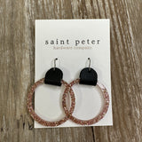Sparkly Acrylic Earrings