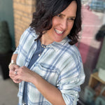 Sage Combo Leetonia Top Tops - Button Ups FLAG AND ANTHEM
