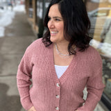 Misty Rose Amour Cardigan