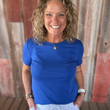 Royal Crew Neck Top Top - Tee STACCATO