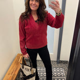 Berry Revel Sweater Top - Sweater KUT FROM THE KLOTH