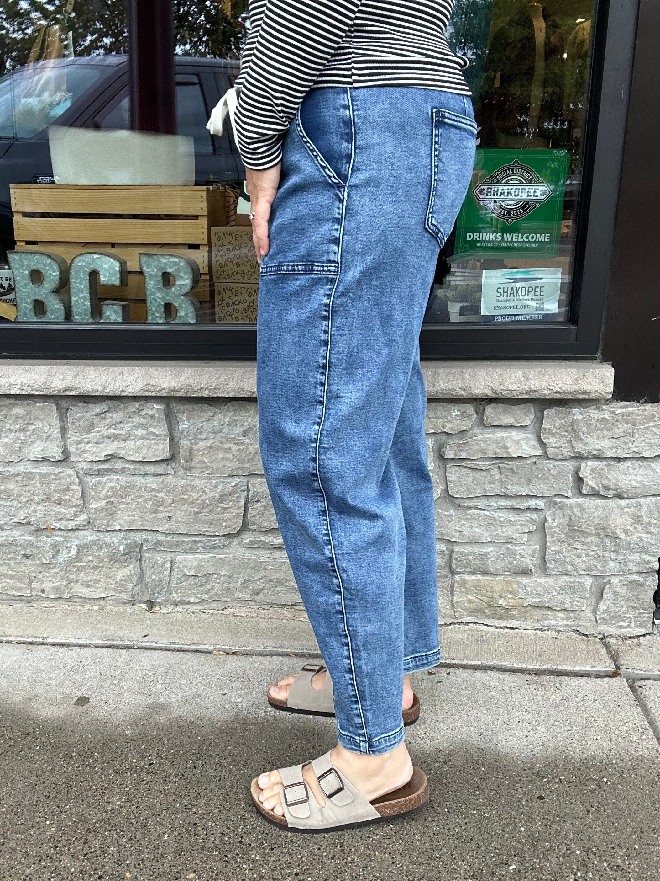 Avril Pants Bottom- Jeans THREAD & SUPPLY