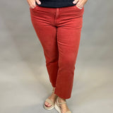 Paprika Kelsey Ankle Flare Jeans Bottom- Pants KUT FROM THE KLOTH