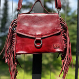 Cherry Lacquer Hidden Bag