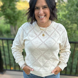 Cream Blythe Sweater