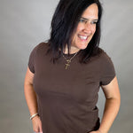Coffee Bean Asher Tee Top - Tee THREAD & SUPPLY