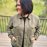 Campbell Burnt Olive Jacket